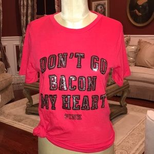 Victoria’s Secret Pink Valentines Day Red T-shirt